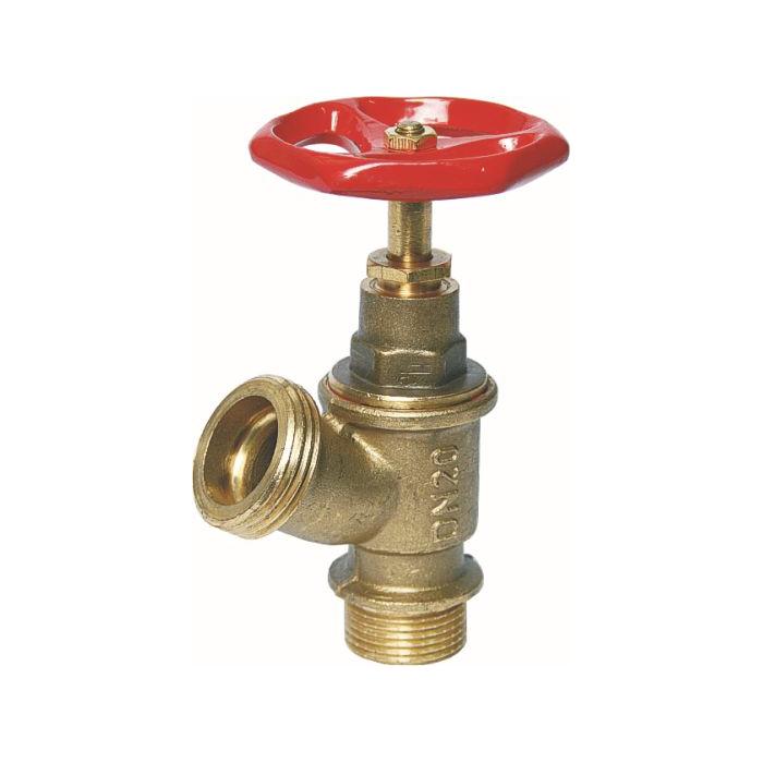 Nástěnný hydrant Ms D25 (Ventil 3/4´´, PN10) - bez spojky